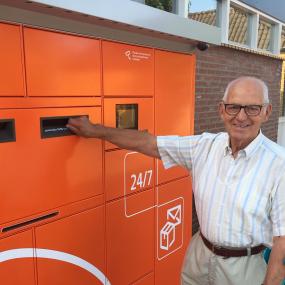 Pakket- en briefautomaat PostNL